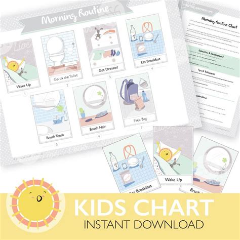 Image result for Morning Routine Behavior Chart