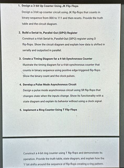 Image result for 3-Bit Binary Counter Using Jk Flip Flops