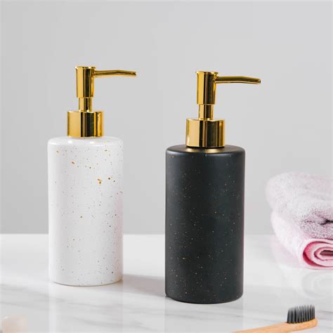 Chimera Black Ceramic Dispenser With Nozzle Online - Premium Dispenser ...