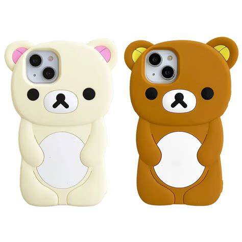 Rilakkuma Bear iPhone Case – For Kids And Teens