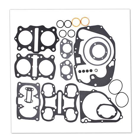 Engine Gasket Set Rebuild Kit Replacement for Honda 1969-1973 CB350 ...