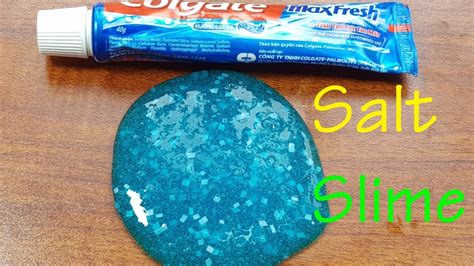 Image result for Slime with Toothpaste and Salt