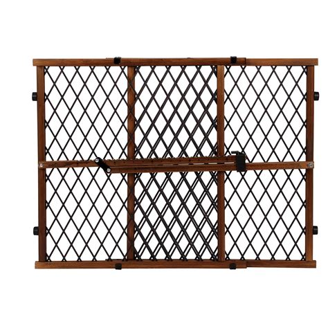 Evenflo Position and Lock Adjustable Wood Baby/Pet Gate, Farmhouse ...