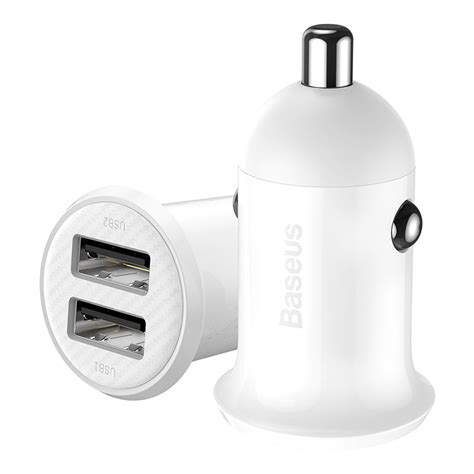 Baseus Grain Pro Car Charger 2x USB 4.8 A Black (CCALLP-01) – Baseus ...