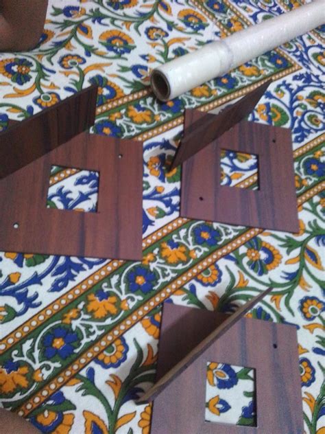KV Art Wooden Wall Shelf Shelves Art Hanging Decor for Wall. Home Decor ...