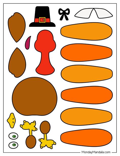 62 Turkey Templates (Free PDF Printables)