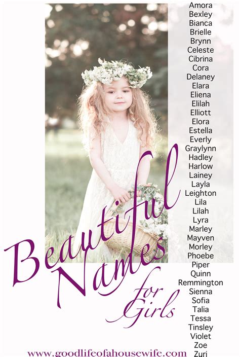 Beautiful Baby Girl Names Unique