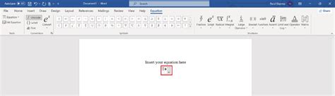 Image result for Word Equation Keyboard Shortcuts