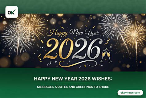 Happy New Year 2026 Wishes: Messages, Quotes and Greetings to Share ...
