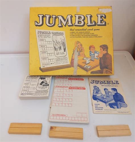 1974 Vintage Jumble #10 Chicago Tribune That Scrambled Word Game | eBay