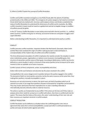 Chapter 1 - Introduction to Conflict Resolution - 3 CHAPTER 1 ...