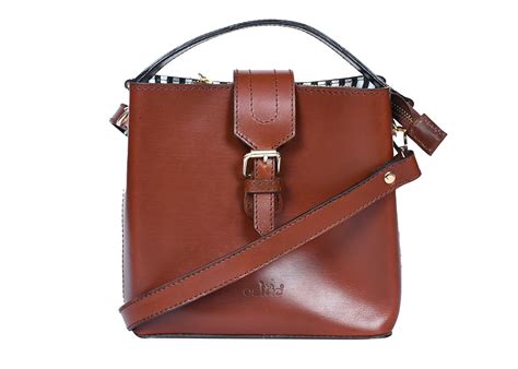 Elevate Your Style with Our Premium Brown Sling Bag, Art: BG-1562 ...