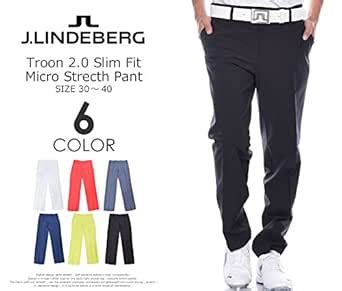 Buy J.Lindeberg Men's Troon 2.0 Slim Fit Micro Str Pants, Lime, 30/32 ...