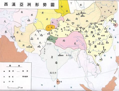 汉朝地图全盛,汉朝最大时,汉朝_大山谷图库