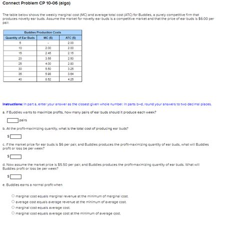 Image result for Marginal Cost Table