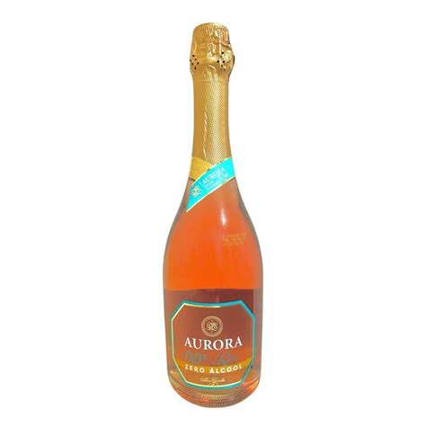 Espumante Aurora Rosé Zerol Álcool Garrafa 750ml | Shopee Brasil