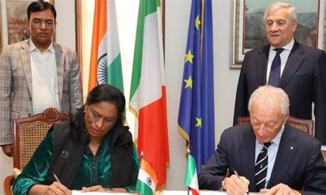 India and Italy sign MoU to deepen cooperation in training, sports science