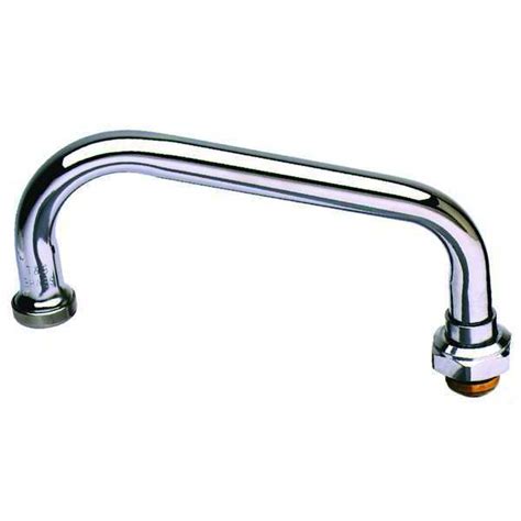 T&S Brass Spout, Faucet, Brass, Length 16 In 064X | Zoro