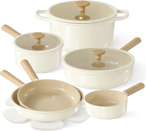 14-Piece Ceramic Nonstick Cookware Set – Kitchen Staples Plus