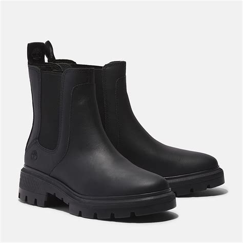 Cortina Valley Chelsea Boot for Women in Black