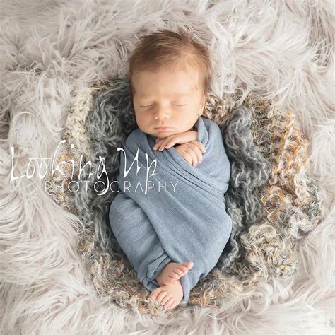 Newborn Baby Boy Sports Photography Cute Baby Boy Wearing Hat