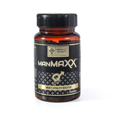 Forest Secrets Manmaxx- Men's Vitality Booster, 60 tablets | For ...
