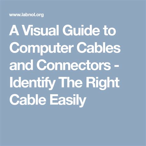 Image result for Computer Cables Pamplet