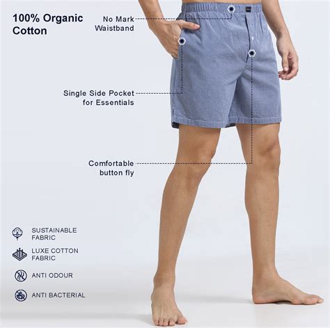 Midnight Blue Plaid Boxer Shorts – URBARO