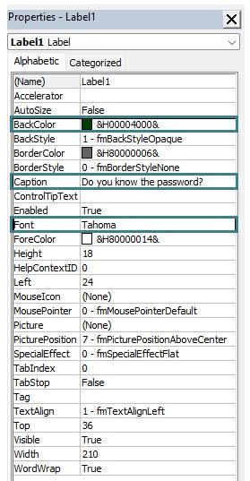 Image result for User Form VBA Coding Student ID