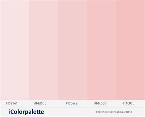 Pastel Pink Color Palette Hex at Kathleen Perry blog
