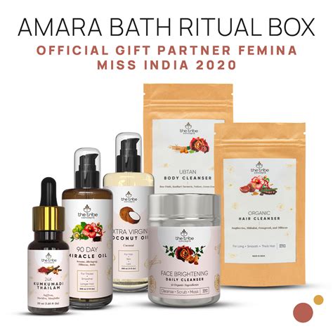 Buy Ayurvedic Amara Bath Ritual Box Online in India - The Tribe Concepts