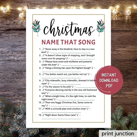 Free Name That Christmas Song Game Web Fun Christmas Song Games ...