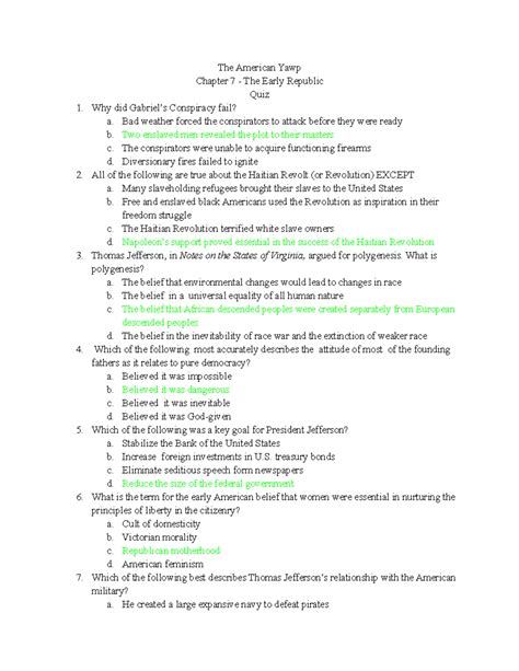 The American Yawp Chap.7- The Early Republic - The American Yawp ...