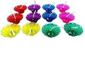 Sanket enterprise Reflection Floating Multicolour Diya (Panti) Plastic ...