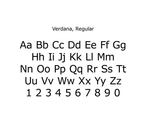 Verdana (Matthew Carter) | Matthew carter, Typeography, Typography letters