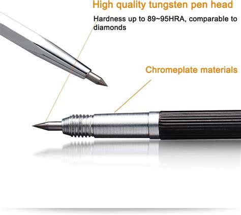 Buy Double head Engraving Marking pen, 9.5 mohs hardness Engraving pen ...