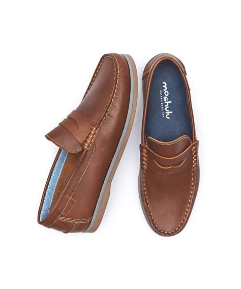 Alwyn | Leather Casual Loafers | Moshulu