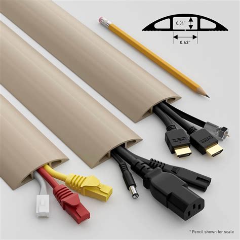 D-Line 6ft Floor Cord Cover, Cable Protector, Hide India | Ubuy