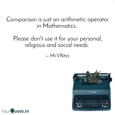 Comparison is just an ari... | Quotes & Writings by Rahul Vemula ...