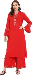 ZIYAA Women Printed Straight Kurta - Buy ZIYAA Women Printed Straight ...