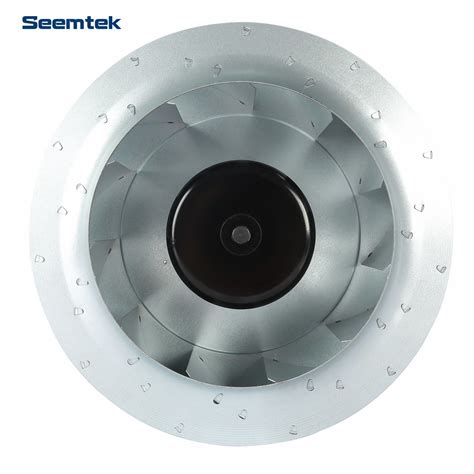 280mm Galvanized Metal Impeller Compact DC Backward Curved Centrifugal ...