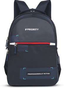Priority Focus 001 Navy Blue 32 L Laptop Backpack Navy Blue - Price in ...