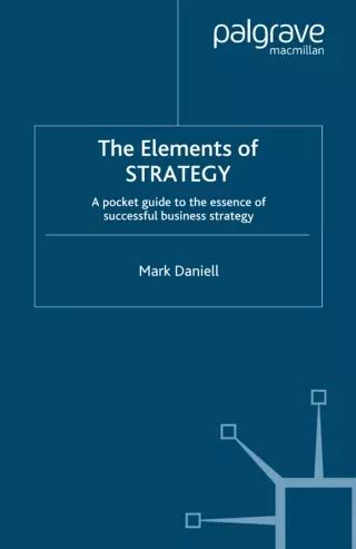 Image result for Key Elements of a Strategy