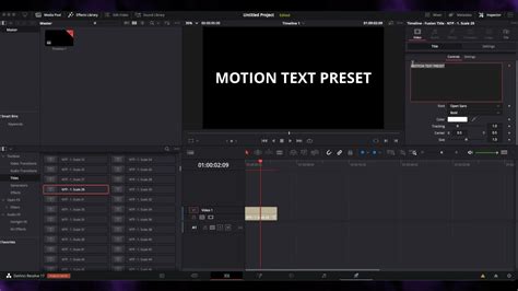 Text Presets for DaVinci Resolve Quick Download Videohive 32562489