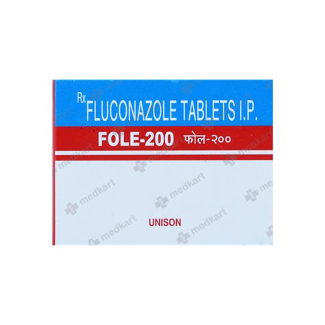 FOLE 200MG TABLET 1'S : View Price, Combination and Alternatives | Medkart