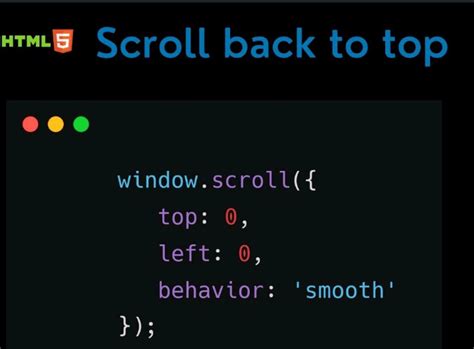 JavaScript Back to Top 的图像结果