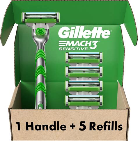 Amazon.com: Gillette SkinGuard Razors for Men, 1 Razor Handle and 2 ...