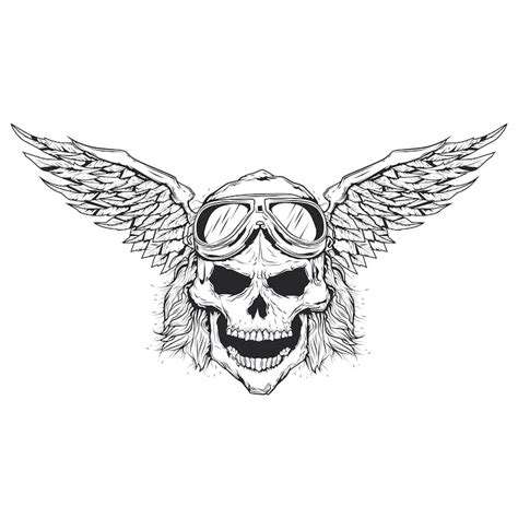 Skull tattoo stencil Images - Free Download on Freepik
