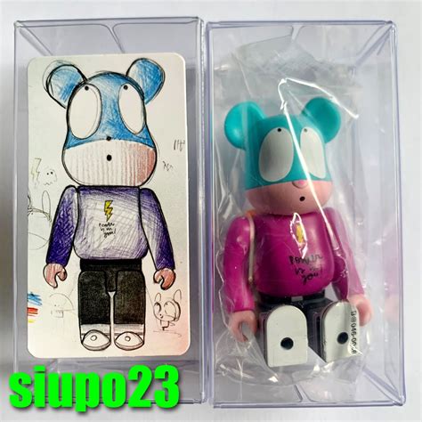 Medicom 100% Bearbrick ~ Series 46 Be@rbrick S46 Secret 1:192 Edgar Plans | eBay