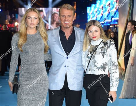 Ida Lundgren Dolph Lundgren Greta Lundgren Editorial Stock Photo ...